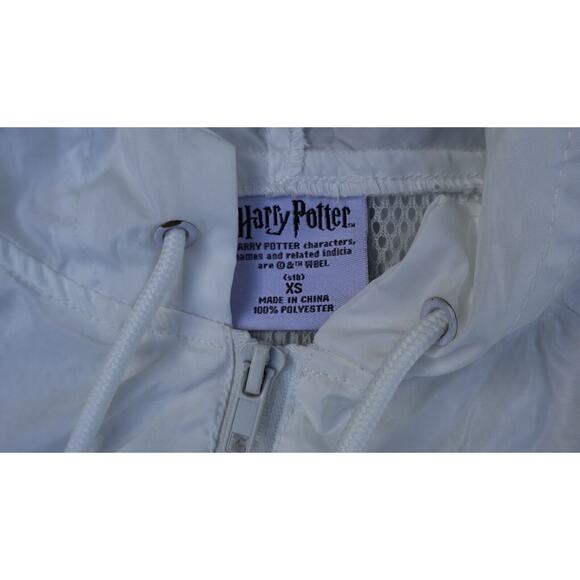 HARRY POTTER HOGWARTS Jacket/Wind Breaker. Light Weight Rain 1/2 Zip X-Small. - Picture 5 of 14